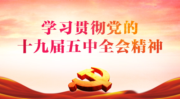 学习贯彻党的十九届五中全会精神