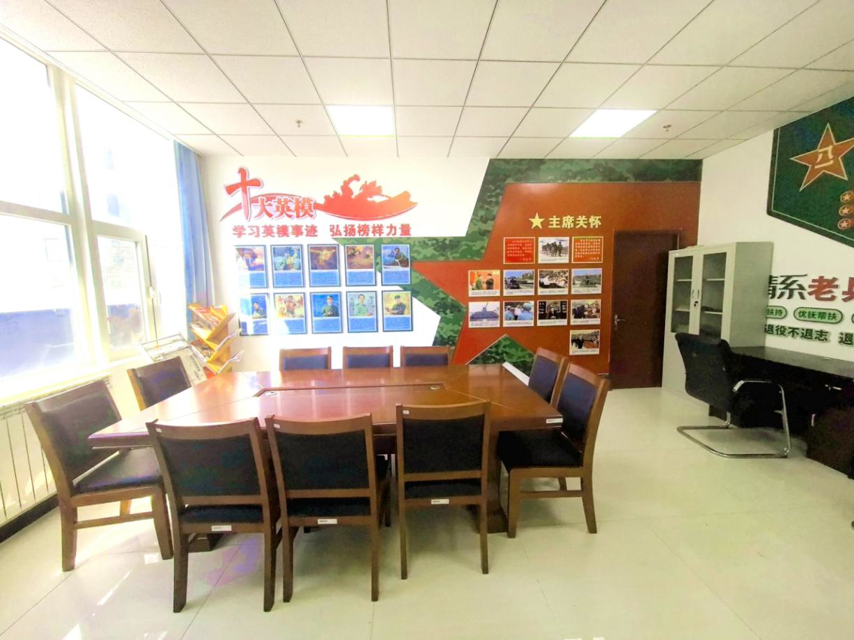 苹果园街道：建强服务阵地 烘托崇军氛围