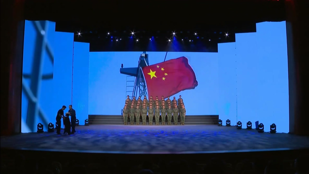 战士合唱《时刻准备着》