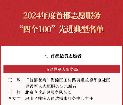 喜报！2个组织，1个项目，40余位首都老兵获奖！